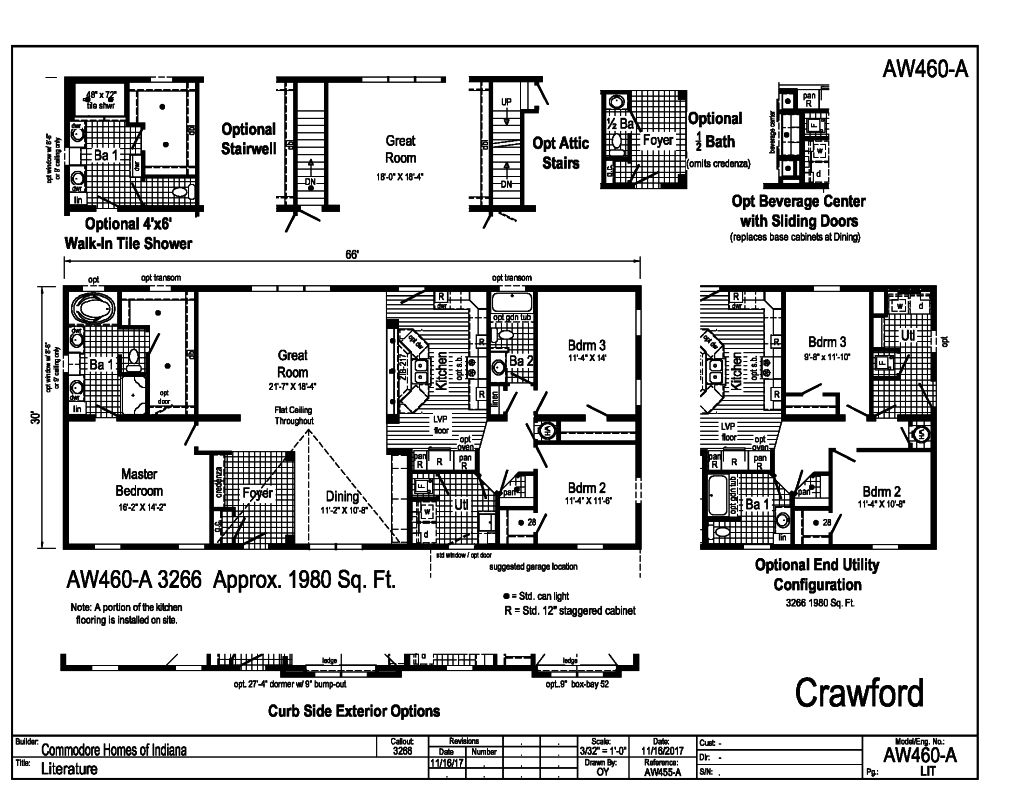 Aurora Classic Ranch Modular - Crawford - AW460A | Find a ... mobile home wiring codes 